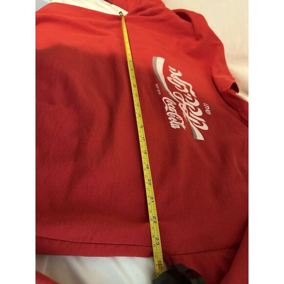 Vintage Coca Cola sweater Red XL (see Measurements) HEBREW - Picture 5 of 8